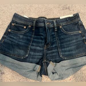 American Eagle Outfitters Dark Blue Jean Shorts